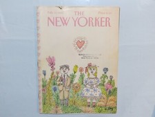 FEBRUARY 13 1984 vintage NEW YORKER magazine VALENTINES DAY R8