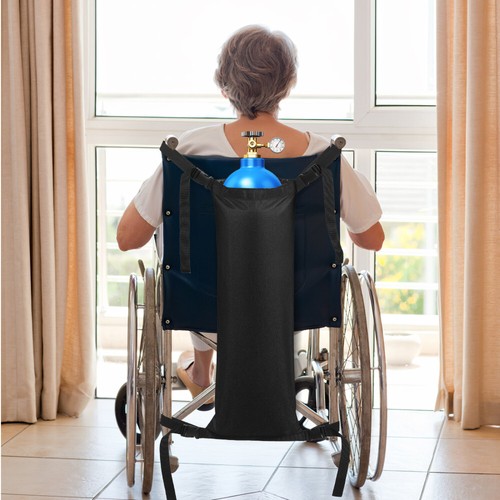 1PC Oxygen Tank Holder Wheelchair Hanging Bags Oxygen Cylinder Bag for Home - Picture 9 of 11