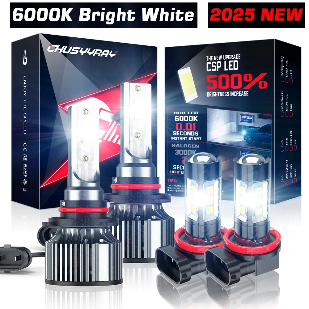 For Toyota RAV4 2016 2017 2018 - Combo LED Headlight Kit High/Low beam+Fog Bulbs
Opens in a new wind
