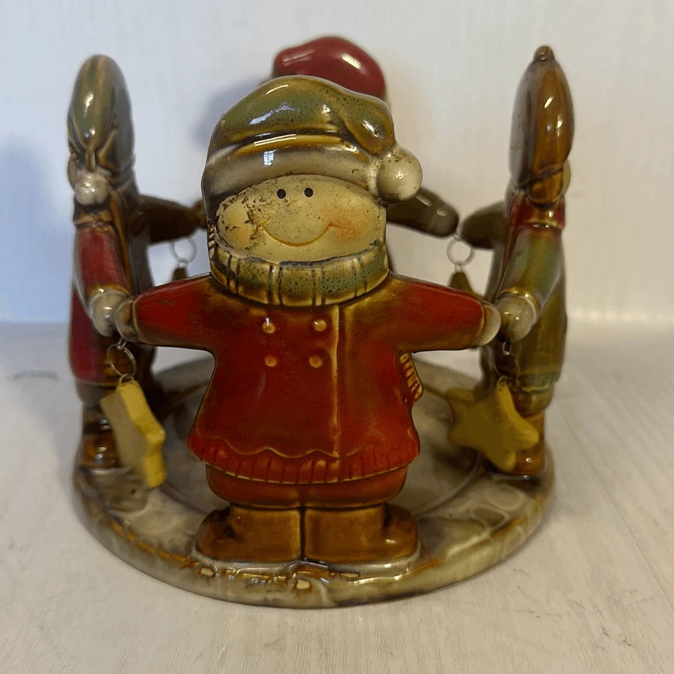 Yankee Candle Muñeco de Nieve Invierno Tarro de Temporada Candelabro por Ronnie Walter Foto 3 de 4