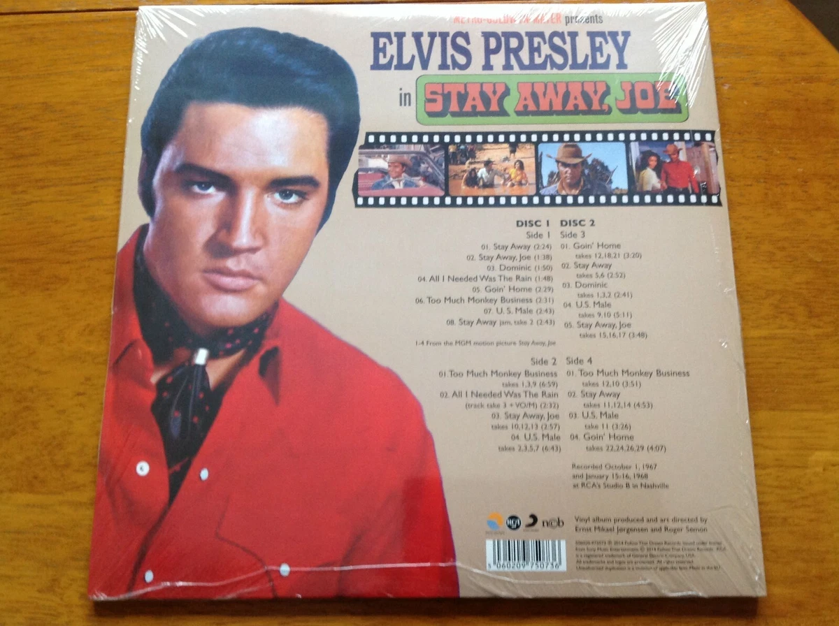 ELVIS: STAY AWAY JOE - FTD DOUBLE VINYL! NEW AND SEALED!! ORIGINAL PRESSING! | eBay