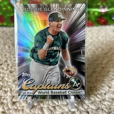 ROBBIE GLENDINNING 2023 Topps World Baseball Classic CAPTAINS INSERT SP #CC1