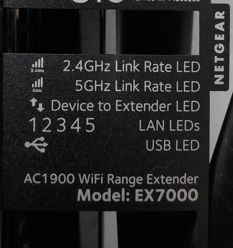 Netgear AC1900 WiFi Range Extender EX7000 - Image 3 of 4