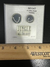 CTMH Holiday Stamp - A Little Jingle M1147 NEW  yellowed 