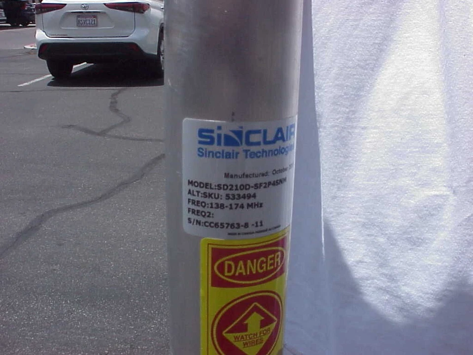 SINCLAIR VHF WIDE BAND Antenna, folded dipoles 138-174 MHz, 3 DBd 300W- DUAL - Image 4 of 4