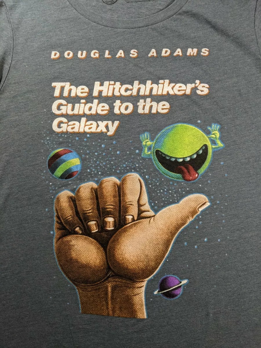 Hitchhiker's Guide to the Galaxy men's t-shirt — Out of Print