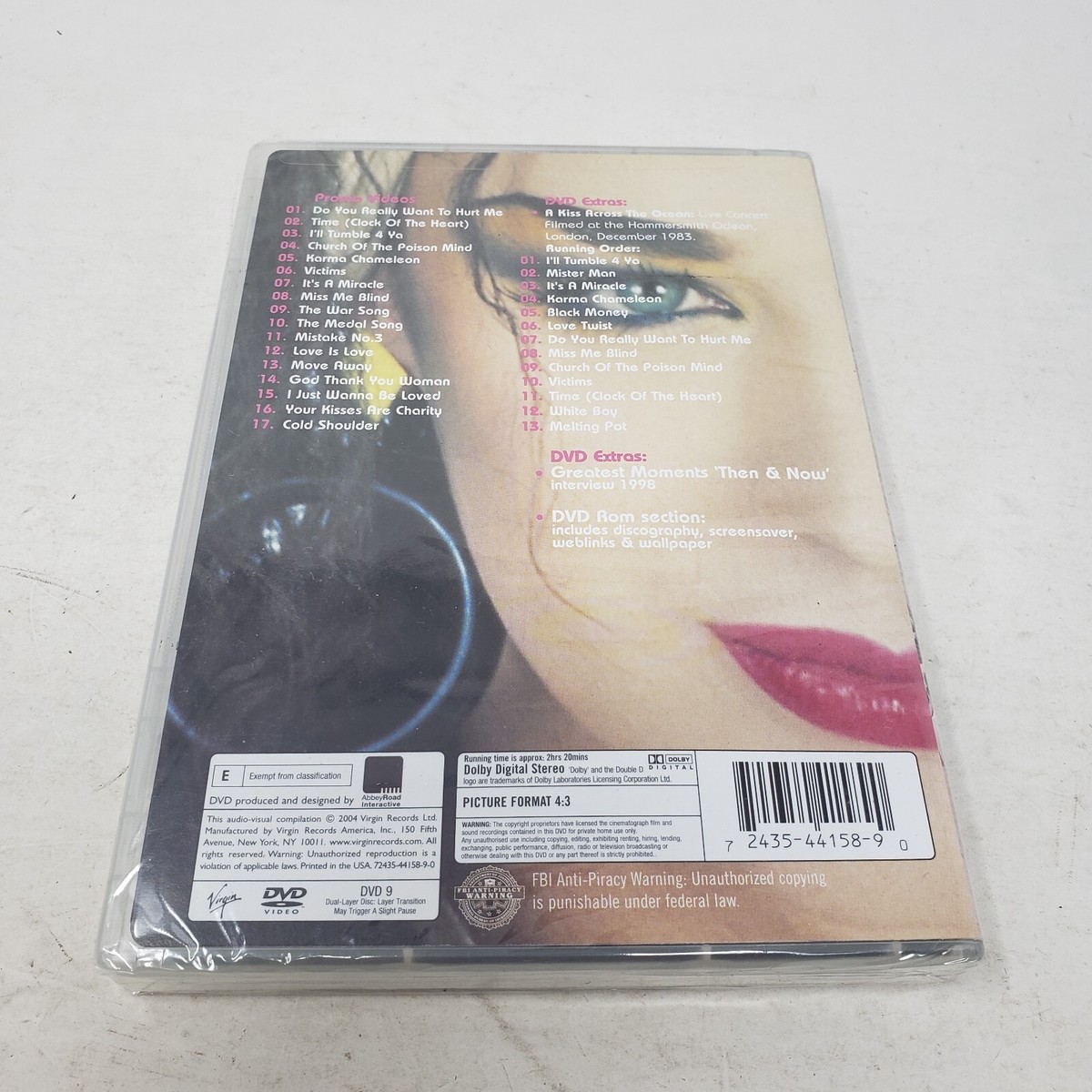 カルチャークラブ／グレイテスト・ヒッツ DVD Amazon.co.jp: グレイテスト・ヒッツ DVD : カルチャー・クラブ