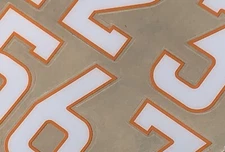 DENVER 2024 Current Football Helmet Numbers Decals 2" FULL Size 3M 20MIL