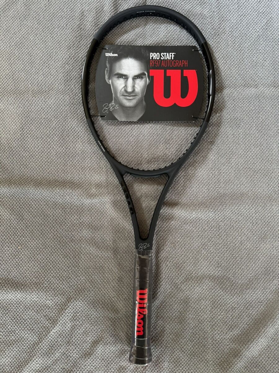 NEW Wilson Pro Staff RF97 Autograph V11! Grip Size 4 3/8, L3 NEW Wilson Pro Staff RF97 Autograph V11! Grip Size 4 3/8, L3