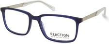 Kenneth Cole Reaction KC0821 Blue 091 Plastic Optical Eyeglasses Frame 53-17-140