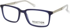 Kenneth Cole Reaction KC0821 Blue 091 Plastic Optical Eyeglasses Frame 53-17-140