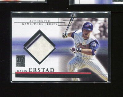 2002 Topps Reserve Darin Erstad Game Used Jersey Relic #3523 | eBay