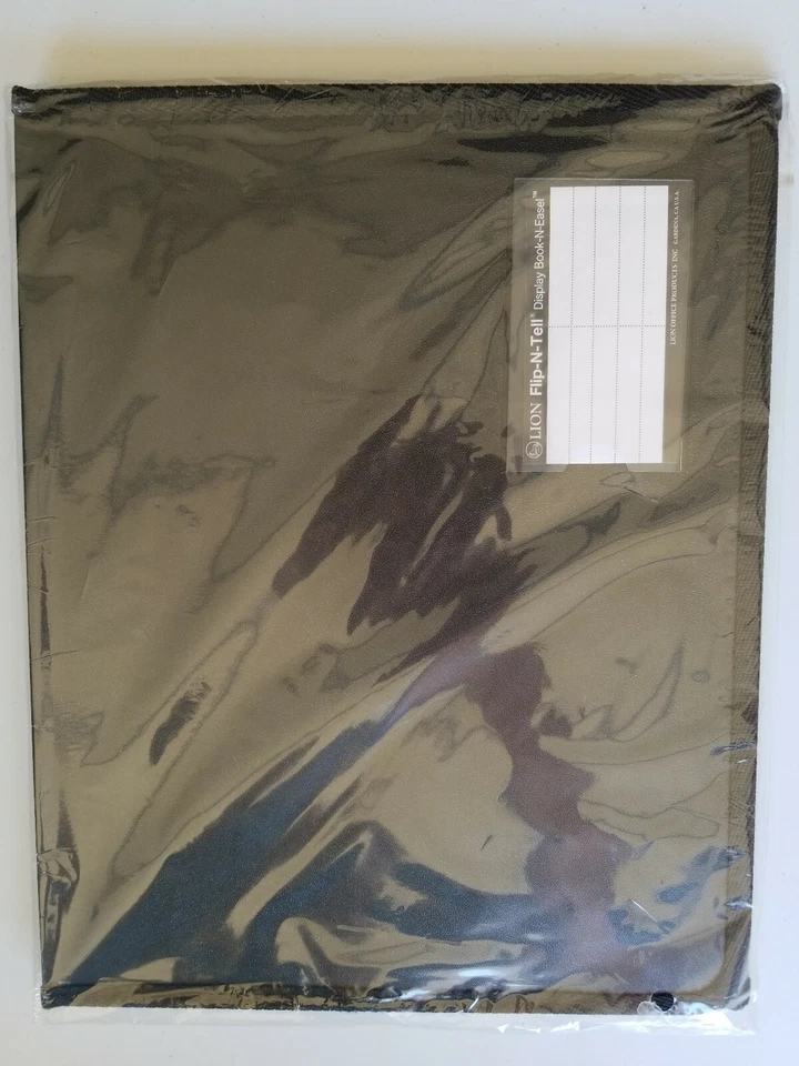 Nuevo libro de exhibición Lion Flip-n-tell 40 páginas N caballetes presentaciones de oficina 39008-H Foto 3 de 3