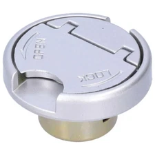 Gas Tank Lock Cap With Keys Stainless Steel Parts Fit For GY6 Scooter Motorcycle