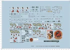 1/72 decals for EAGLE F-15C GALM (Ace Combat ZERO) (61893c)