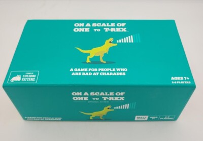 NEW- On a Scale of One to T-Rex by Exploding Kittens: SEALED