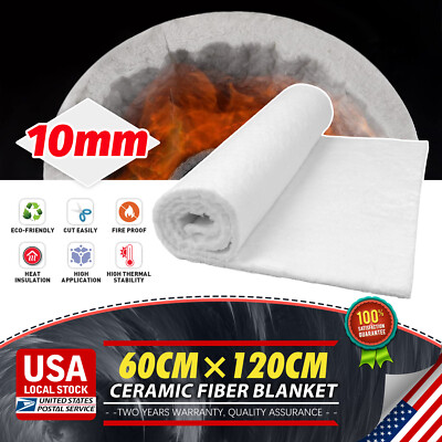 MODIGT Ceramic Fiber Insulation Mat   Long Lifespan & Cost-Effective 7.75SQFM