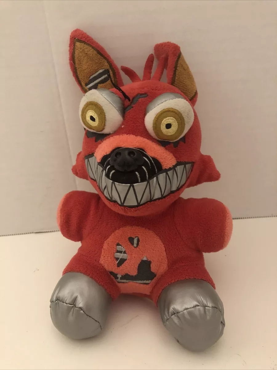 FNAF Five Nights At Freddy's NIGHTMARE FOXY 8 Funko Plush 2017 Red Stuffed  Toy