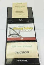 2006 Hyundai Tucson Factory Original Glovebox Owners Manual Book Portfolio