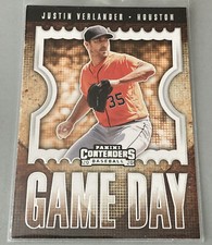 2020 Contenders Game Day #GD-6 Justin Verlander - Houston Astros