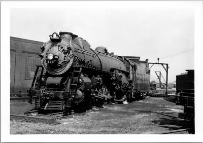 Vtg Norfolk & Western Railway Railroad 102 Steam Locomotive