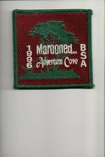 1996 BSA Marooned Adventure Cove patch