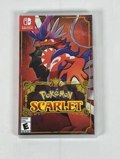 Pokémon Scarlet Original Box Case Only Nintendo Switch