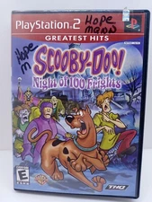 Scooby-Doo Night of 100 Frights (Sony PlayStation 2, PS2) No Manual,  preowned