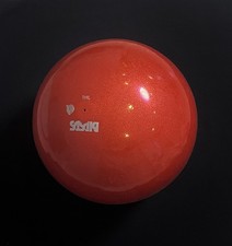 Rhythmische Sportgymnastik (RSG) Ball Sasaki, Metallic, 18,5cm, Rot