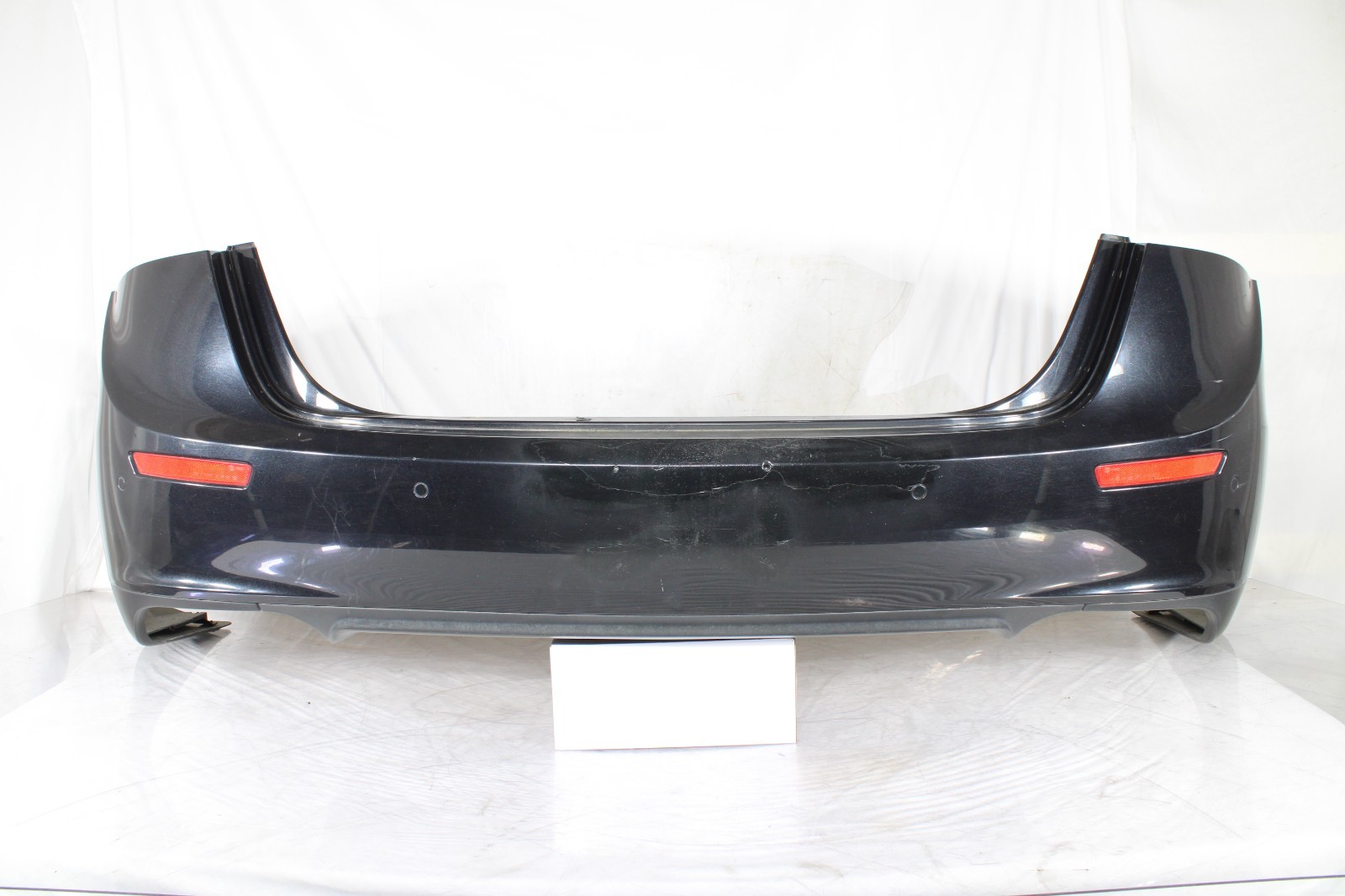 🚀 14-17 MASERATI GHIBLI REAR BUMPER COVER W/PARKING SENSORS OEM BLACK