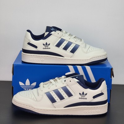 adidas Forum Low ホワイト/ブルー 26,5cm Adidas Forum Low CL Men's Size 9 Athletic Shoes White Blue Casual