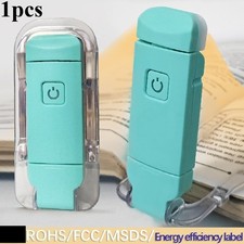 Portable Rechargeable USB Clip-On Light Eye Care Daily Book Reading Night Study