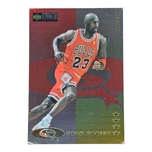 1997-98 Upper Deck Collector's Choice Star Quest Michael Jordan #SQ83 HOF
