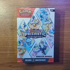 Pokemon TCG Scarlet & Violet Prismatic Evolutions Booster Bundle ENG Sealed