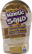 NEW Kinetic Sand Mummy Tomb Pack 6 Oz Dig Excavation Toy Kids Archaeology