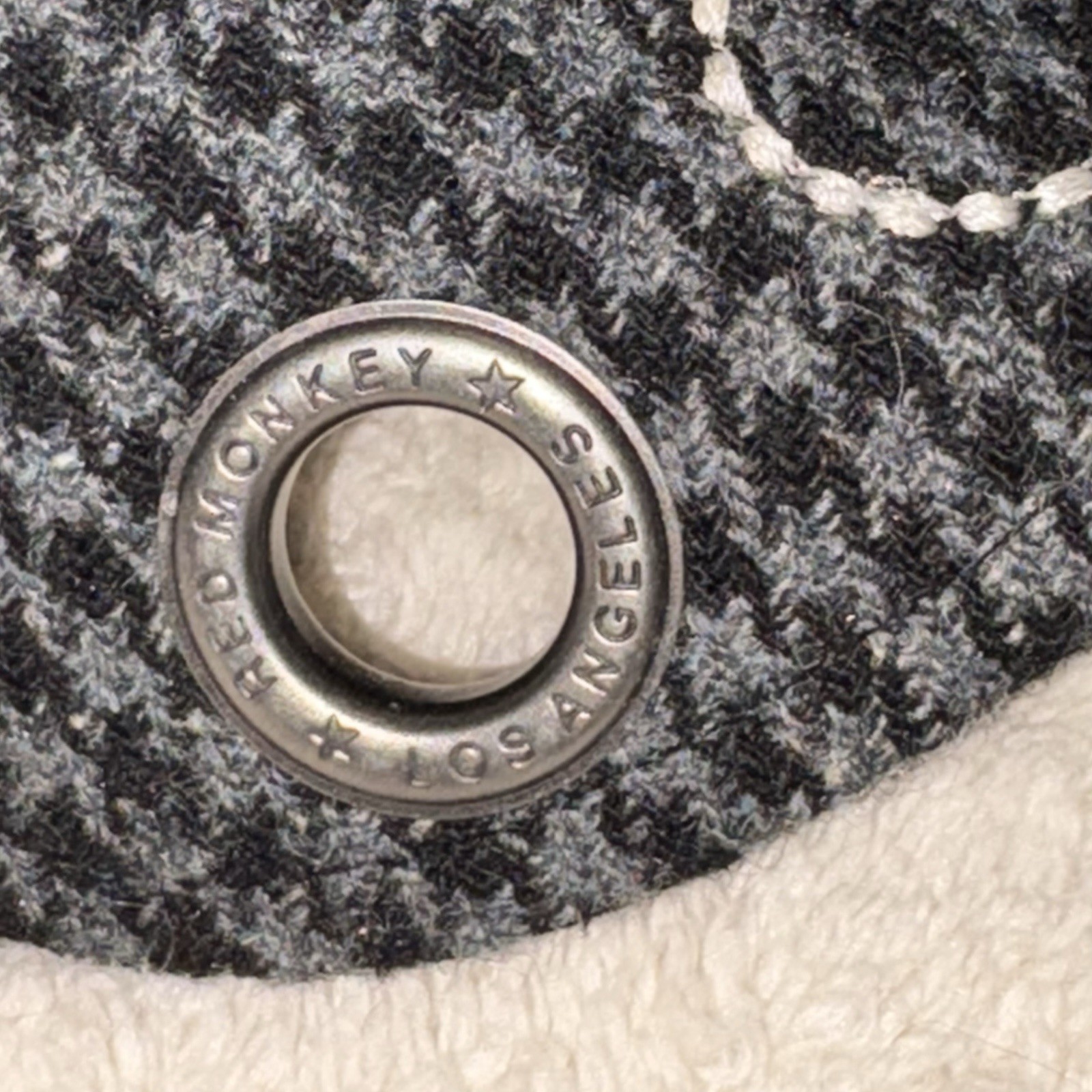 Authentic Red Monkey Los Angeles Embroidered Snap… - image 7