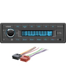 Vdo TRW312UB-BUK 12v Radio W/fm Rds Tuner Mp3/wma/usb/bluetooth - Blue