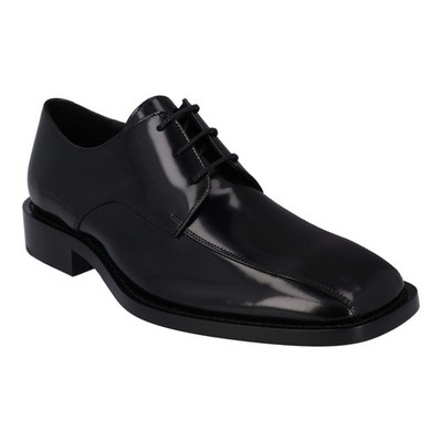 Balenciaga Rim Hi-Shine Derby Shoes Black Herren Halbschuhe & Ballerinas Schwarz