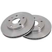 2 Bremsscheiben BelüFtet Ø 256 Mm 24 Mm A.B.S. FüR Daewoo Leganza