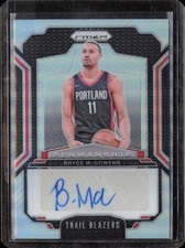 2024-25 Panini Prizm #PNM-MCG Bryce McGowens Penmanship Prizms Silver