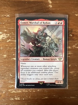 MTG | Eomer Marshal Of Rohan | Herr der Ringe Lotr | NM | EN