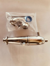Tuned Pipe 110 Roar Legal 1-piece Set Double Chamber Silver Y01224 Tuned Pipe 110 Roar Legal 1-piece Set Double Chamber Silver Y01224
