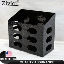 Black Aluminum Jerry Can Holder Mount 5.28 Gallons20l Gas Rack Fuel Gasoline