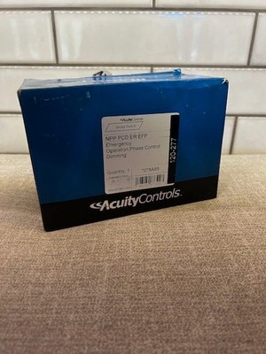 Lithonia Acuity  nLight NPP PCD EFP Emergency Phase Control Dimming   278A85