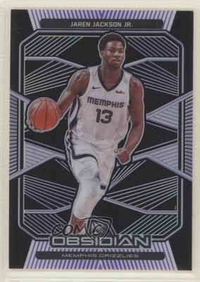 2019-20 Panini Obsidian Electric Etch Purple 67/75 Jaren Jackson Jr #125 0c6