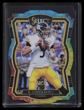 R. Joshua Dobbs 2017 Panini Select #161 Tie-Dye #/25 RC Rookie Card. rookie card picture