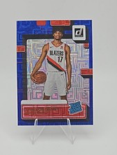 2022-23 Panini Donruss - Rated Rookie Shaedon Sharpe #207 Choice Blue /49 (RC)