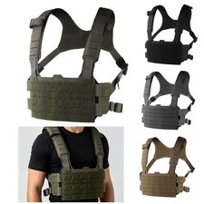 Tactical Chest Rig Adjustable Modular Mesh Breathable MOLLE Tactical Vest