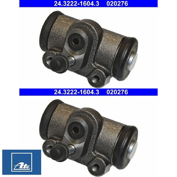 2X Radbremszylinder ATE 24.3222-1604.3 2 Bremszylinder Set Rechts Links-image