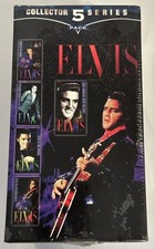 BRAND NEW SEALED ELVIS PRESLEY VHS 5-TAPE RARE BOX SET COLLECTOR SERIES